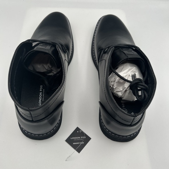 NEW London Fog LFM-Blackburn Boot, Men's Size: 9.5 M, Black, CL30089M  (NIB) - Picture 4 of 16